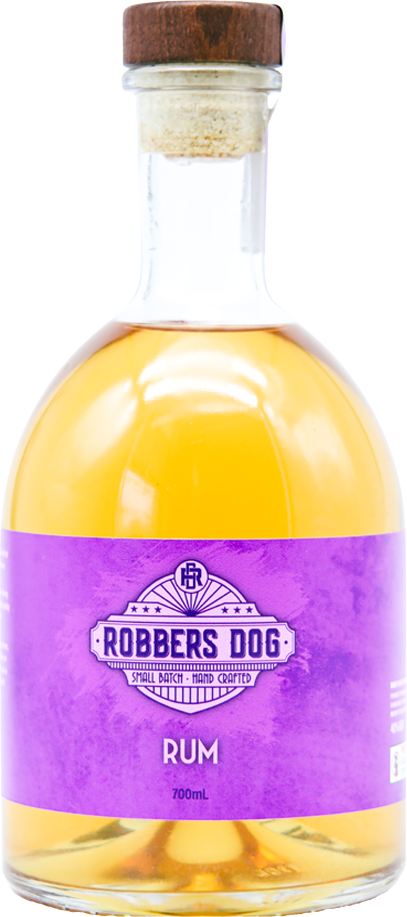 Robbers Dog Rum bottle